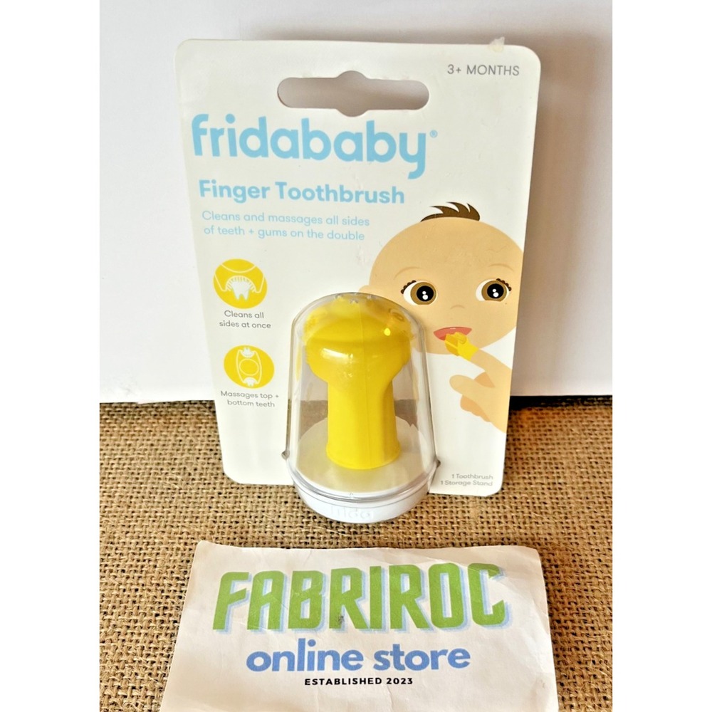 Baby's First Finger Toothbrush with Storage Case, 3 Months and Up, 1pk